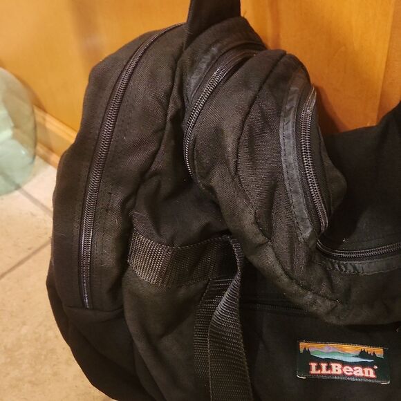 L.L. Bean Vintage Black 20" Duffel Bag - Picture 6 of 14